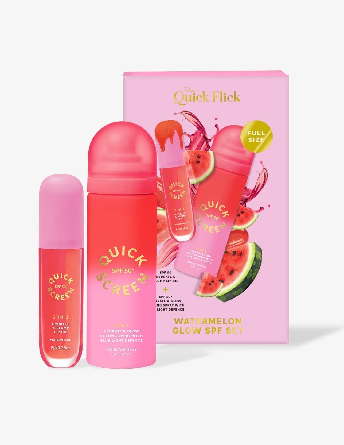 Watermelon Glow SPF Set