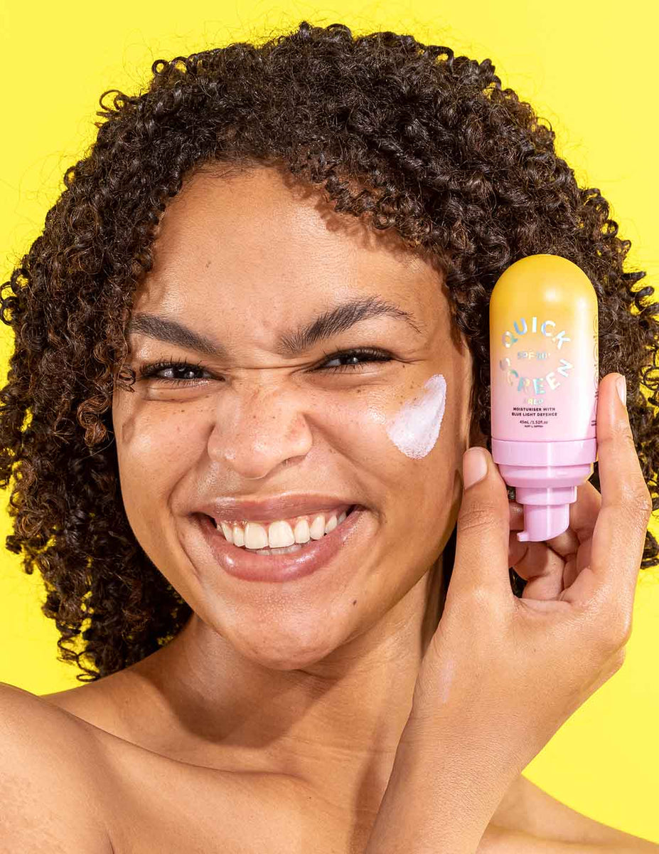 The Quick Flick Quick Screen SPF 50+ Prep Moisturiser with Blue Light Defence